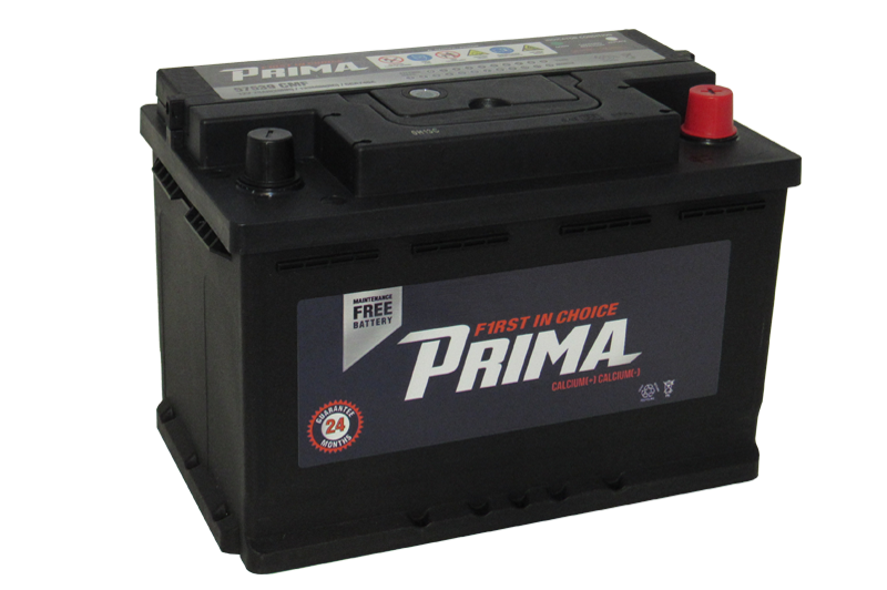 ΜΠΑΤΑΡΙΑ ΑΥΤΟΚΙΝΗΤΟΥ 12V 75AH PRIMA 